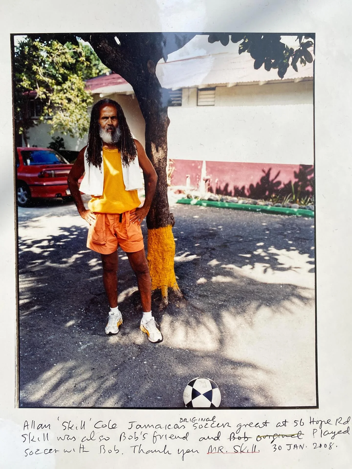 Sorry to hear the sad news today of the passing of Mr.Allan &lsquo;Skill&rsquo; Cole my condolences go out to his family and friends.I was honored to make this portrait after being introduced by Seeco at 56 Hope Rd on assignment for Japanese magazine