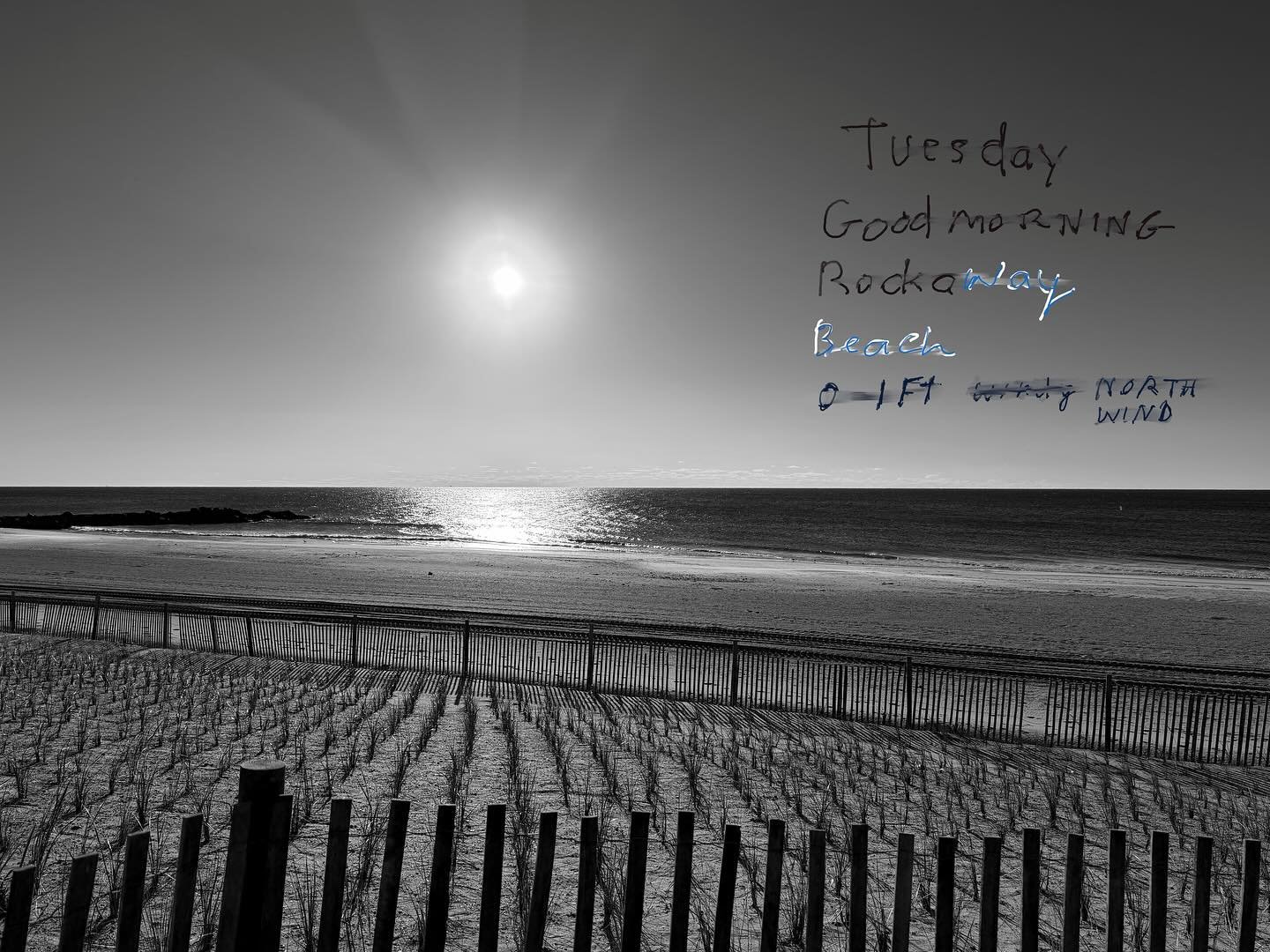 Good morning #rockawaybeachny #fortheloveofblue