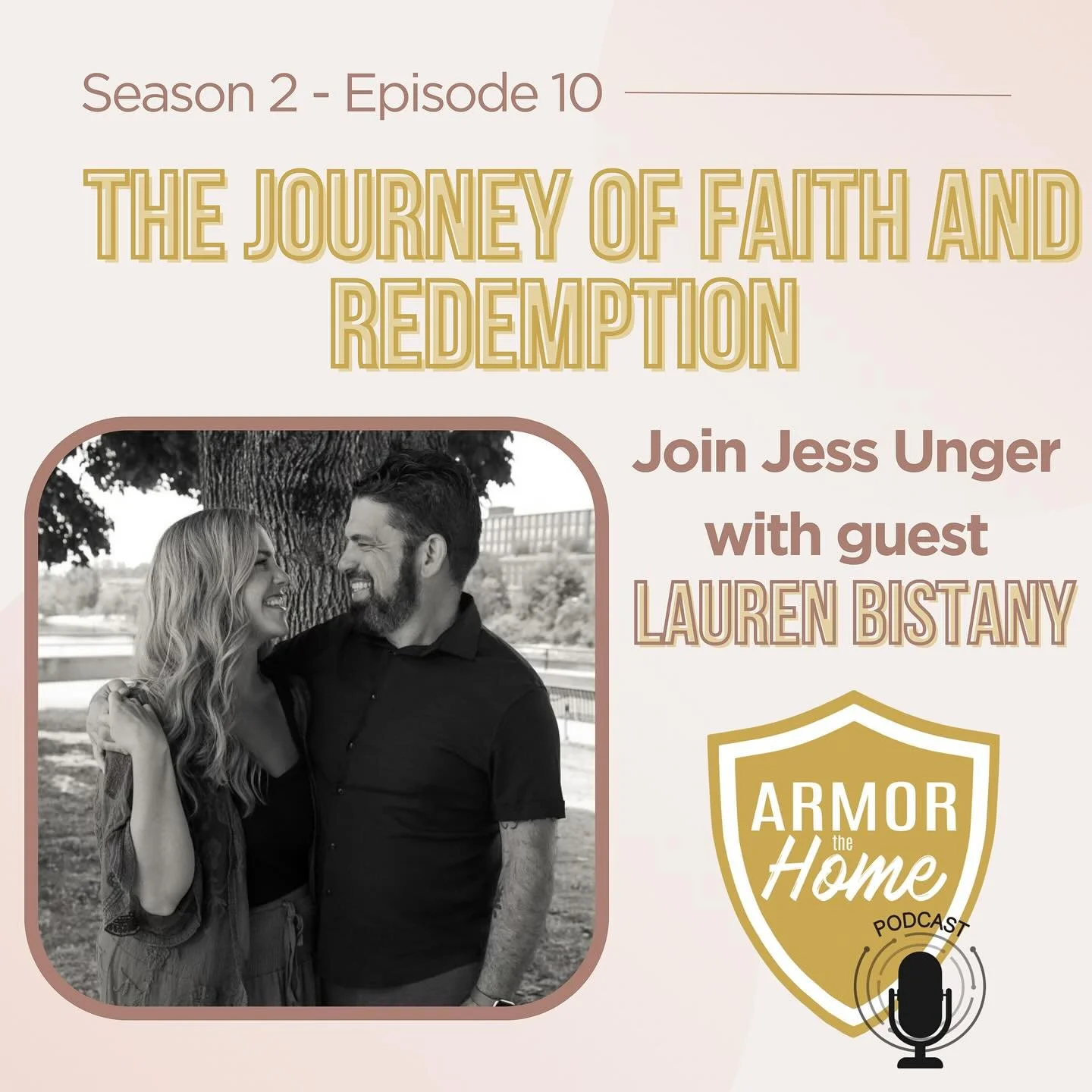 Episode 10 is out!! 🎙️

On this episode of the Armor the Home Podcast, we&rsquo;re honored to welcome Lauren Bistany as she shares her powerful testimony of navigating life as a single mom and the invaluable lessons God taught her in that season. No