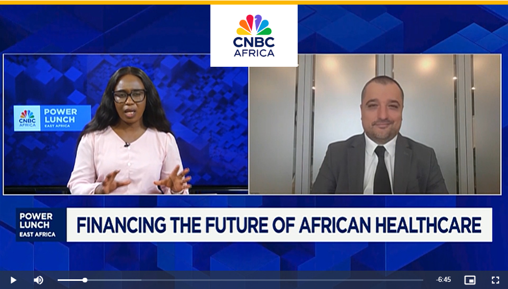 EASE CFO, Salih Unal, discusses the future of healthcare equipment funding in Africa on CNBC Africa