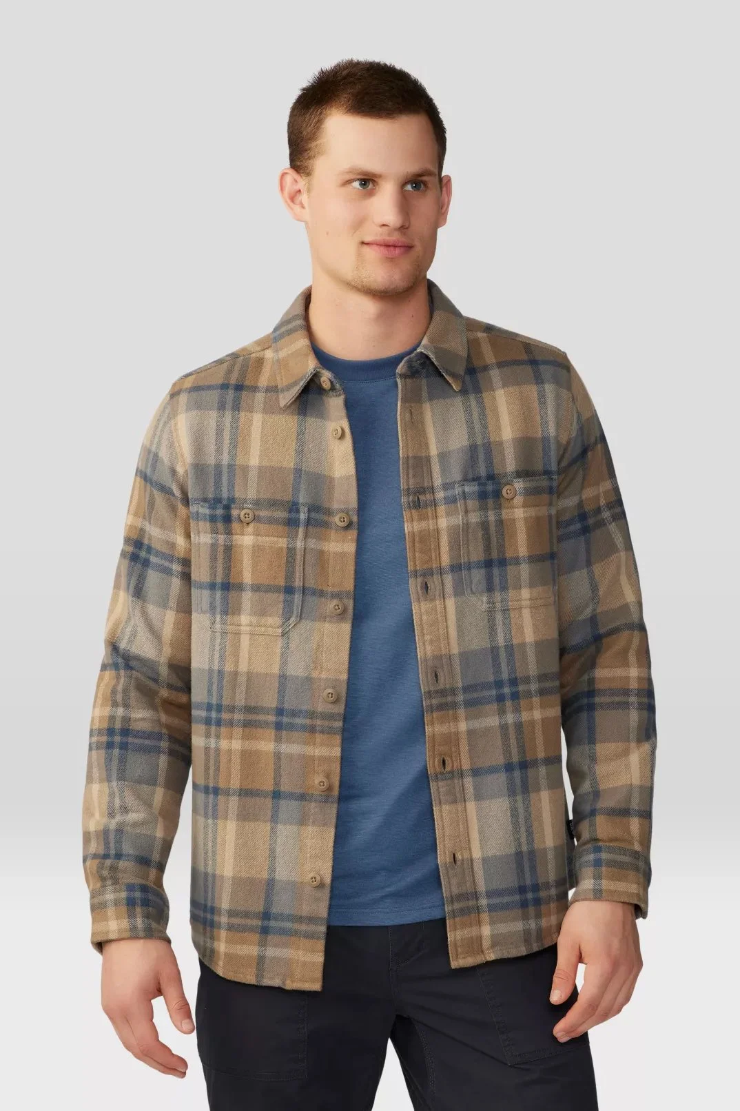 Plusher Shirt, Trail Dust Amsterdam Plaid