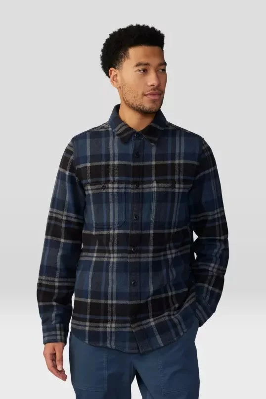 Plusher Shirt, Hardwear Navy Amsterdam Plaid