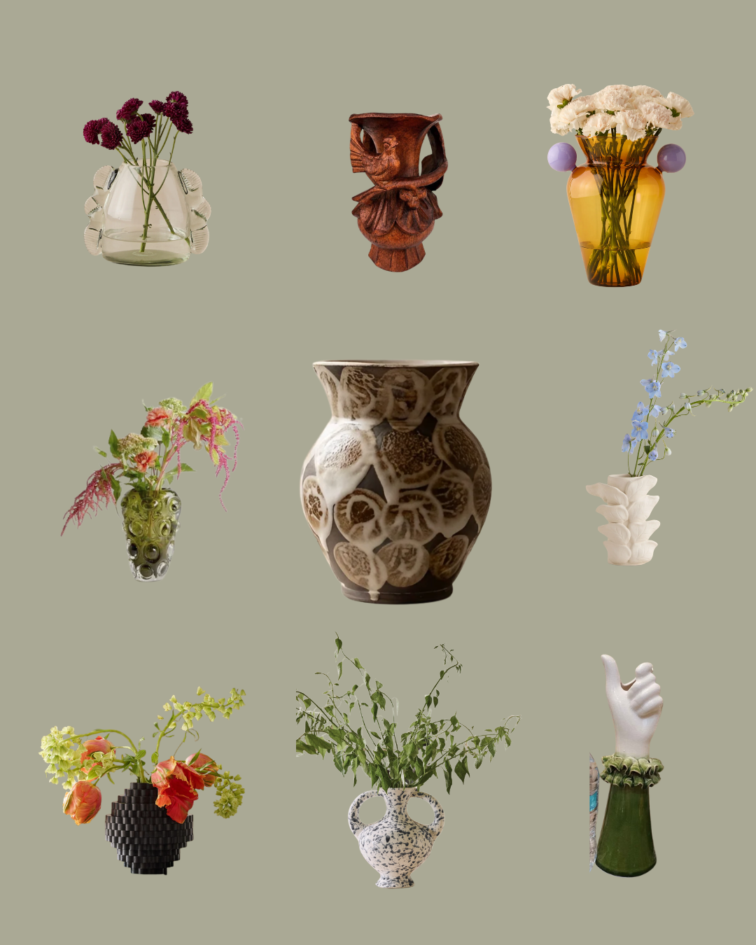 Vases I Love: from funky to wonderful and everything in between