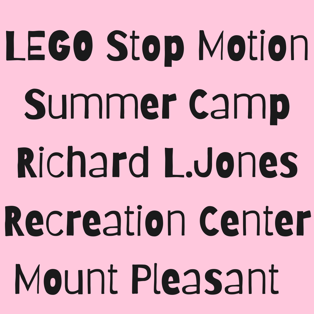 Lego Summer Camp - Jones Recreation Center