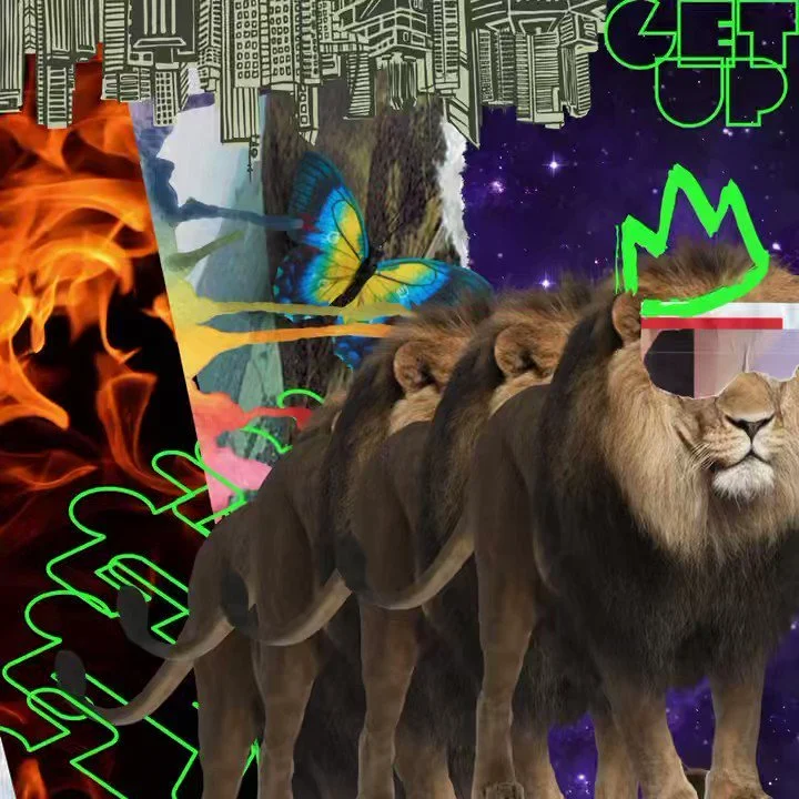 Fire Bars over an Electronic Beat