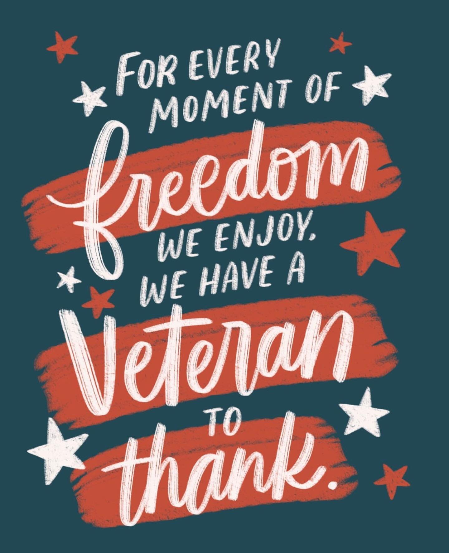 To those in uniform serving today and who have served in the past, we honor you today and everyday! Happy Veterans Day! Tag a veteran you&rsquo;re thankful for &hearts;️💙&hearts;️💙&hearts;️