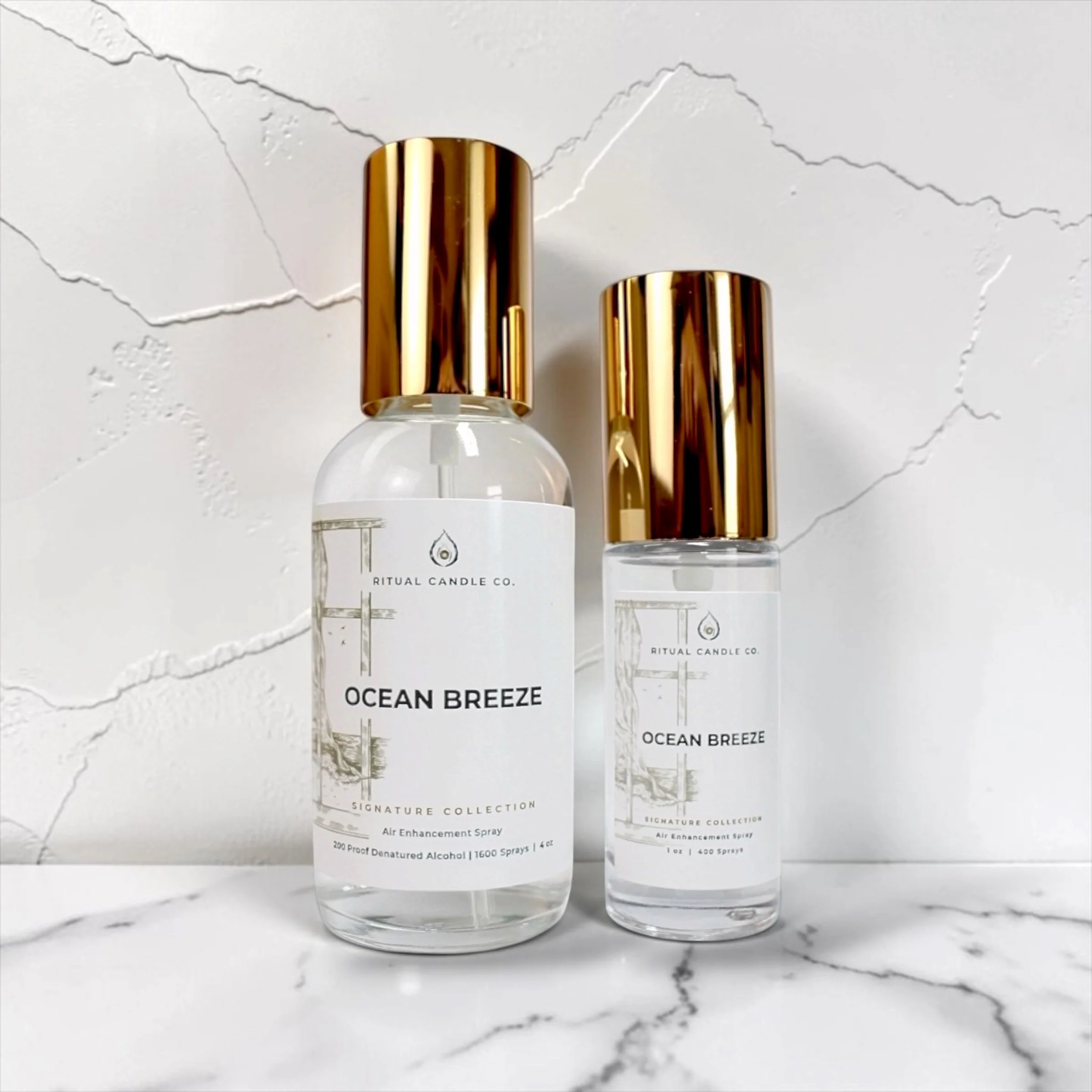 "Ocean Breeze" Air Enhancement Spray
