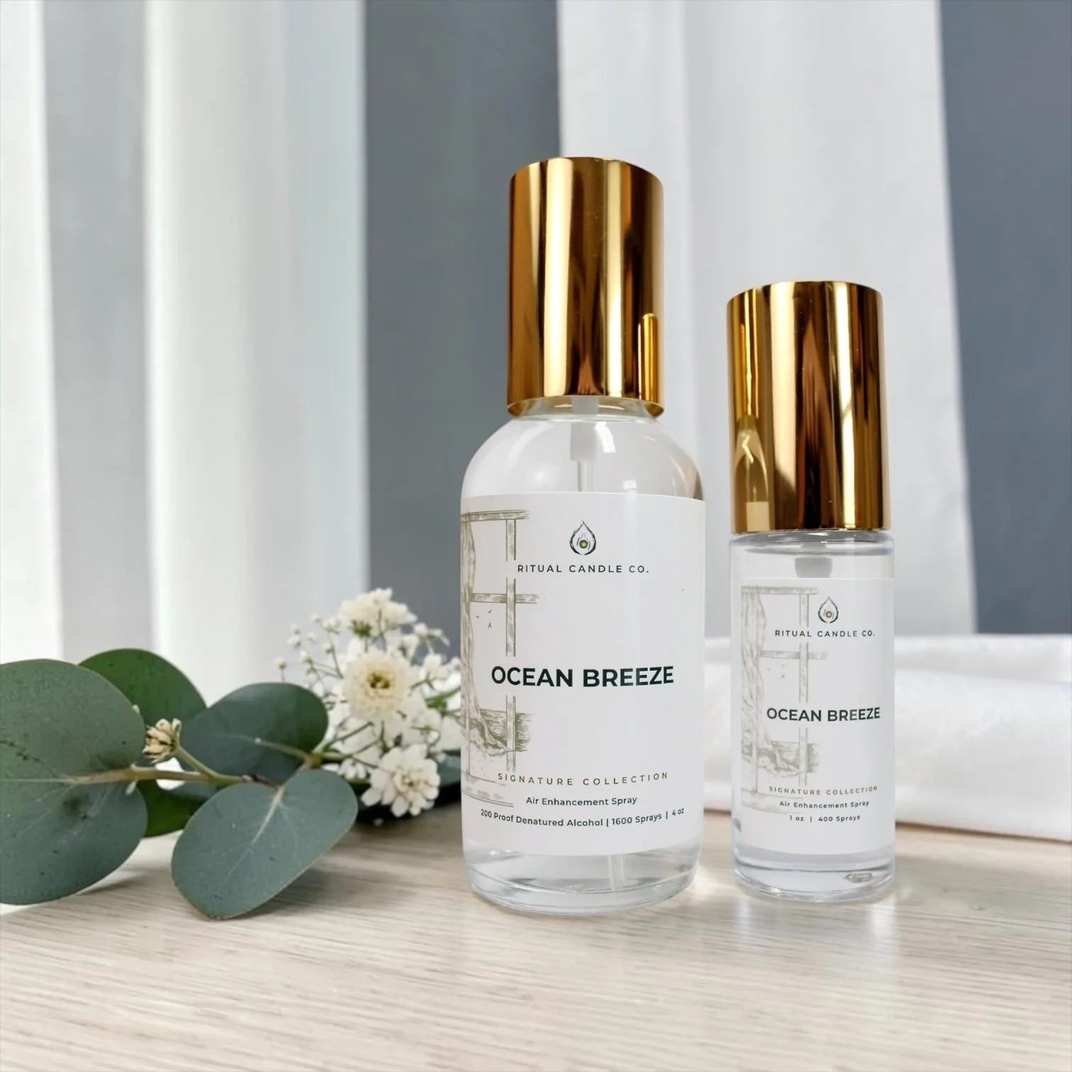 "Ocean Breeze" Air Enhancement Spray