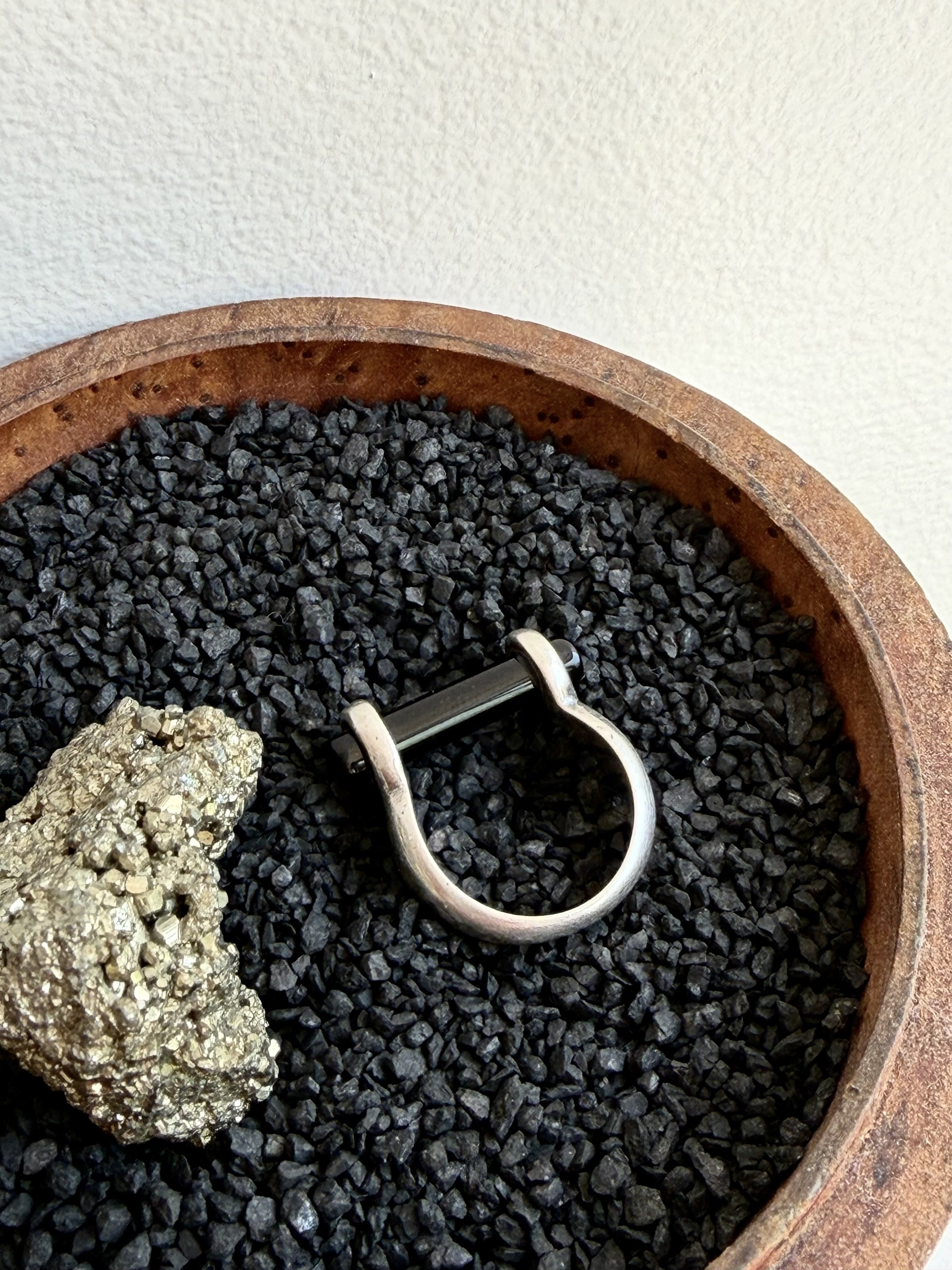 Vintage Black Onyx Sterling Silver Ring