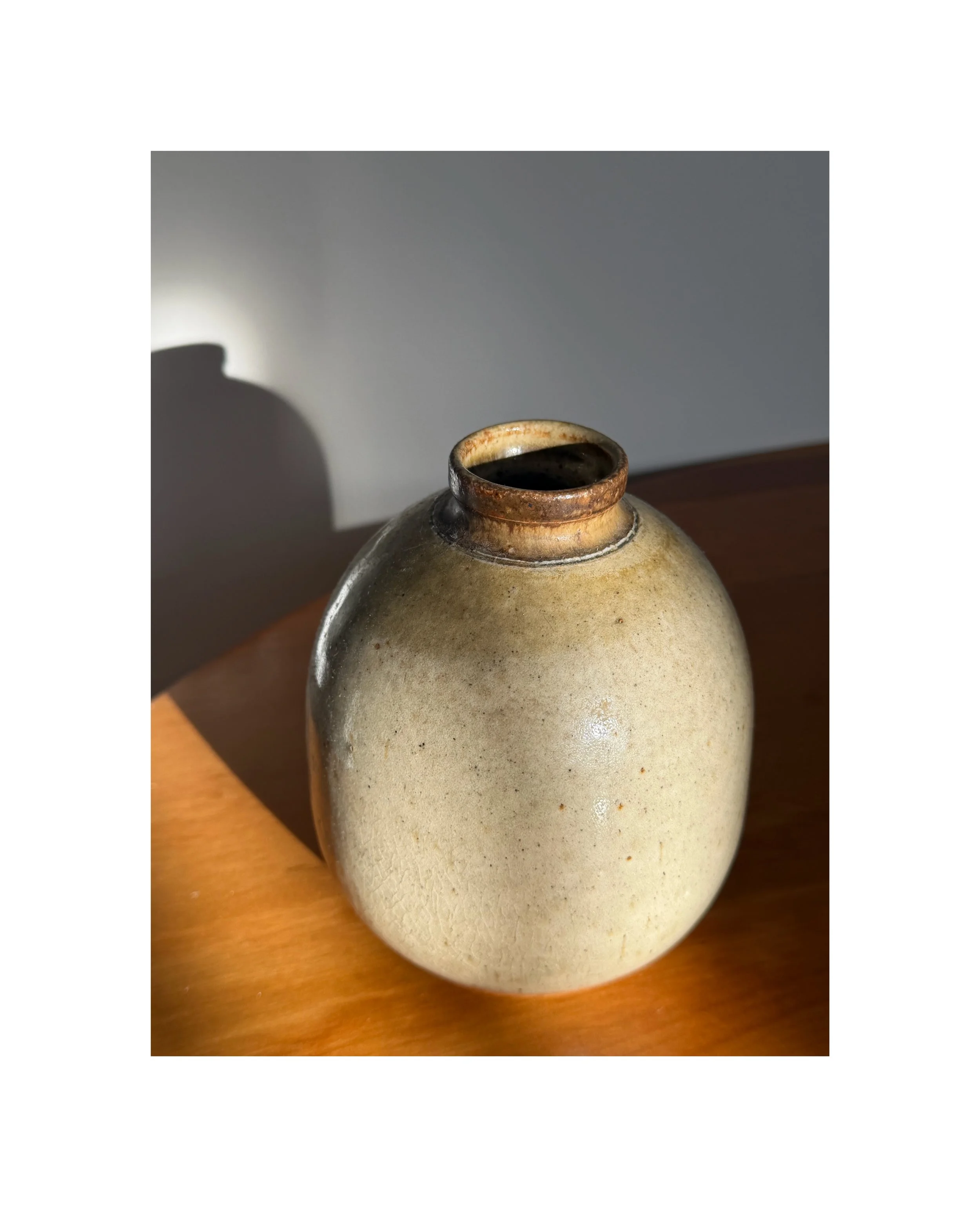 Vintage Pottery Vase