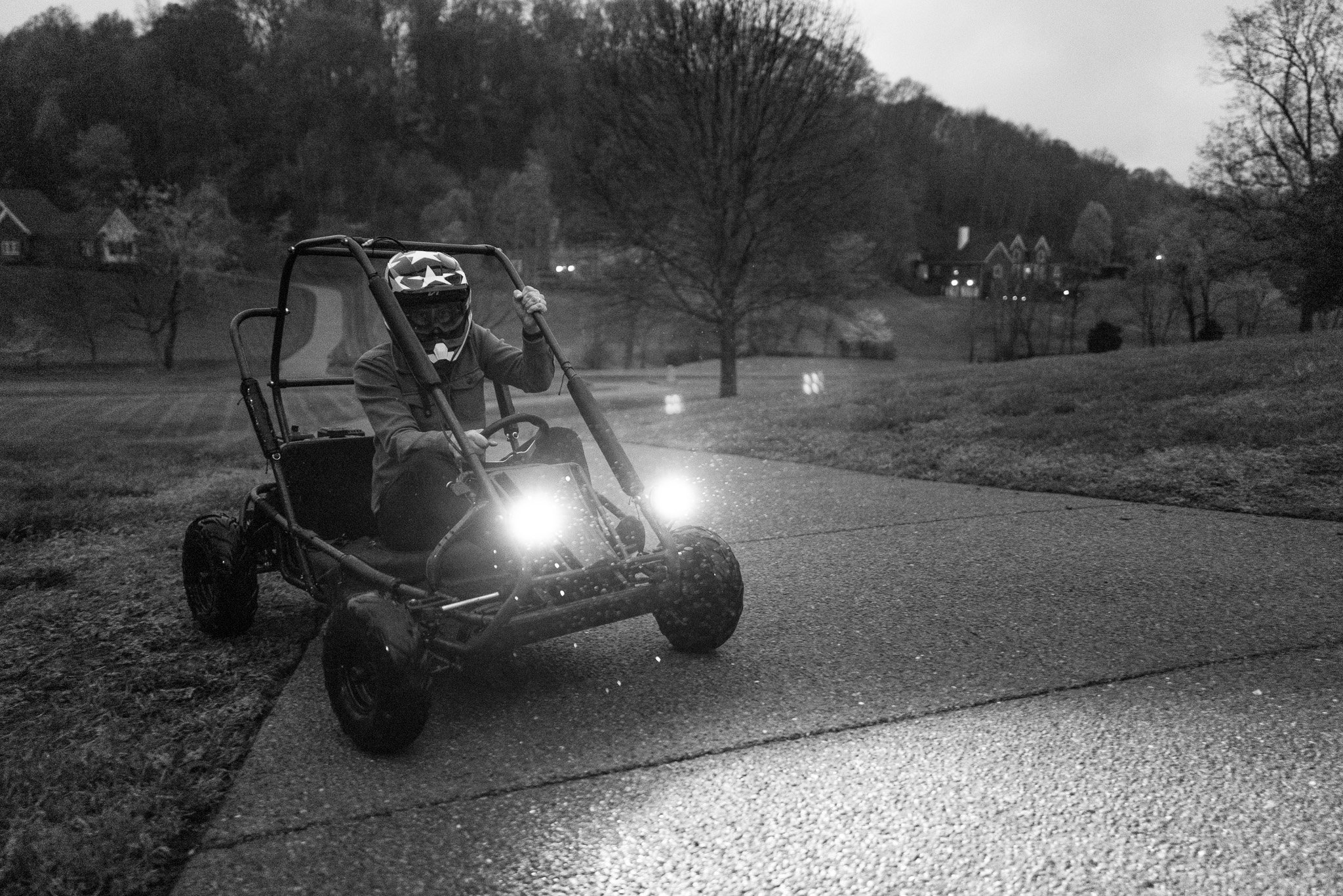 My first lap (photo by Luke Pennig)