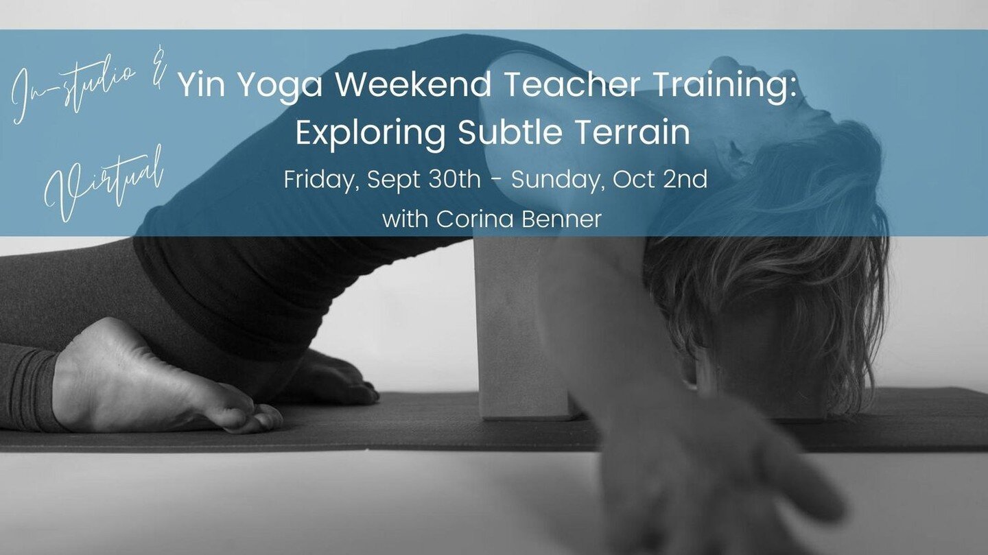 THIS TRAINING IS FOR STUDENTS AND TEACHERS:
This training is for personal enrichment and can be used as training.

Beyond its obvious and measurable physical benefits, Yin Yoga practice affects and influences deeper levels of being, often resulting i