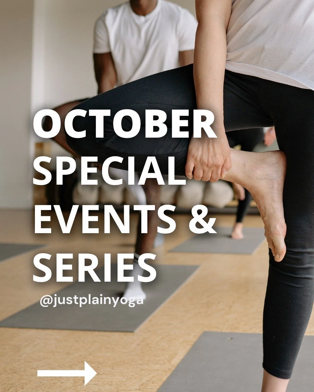 Fall Into Balance at Just Plain Yoga 
This October, we&rsquo;re embracing the art of slowing down, letting go, and reconnecting&mdash;through sound, rest, and community. Here&rsquo;s what&rsquo;s happening this month:

The Beauty of Letting Go: Sound