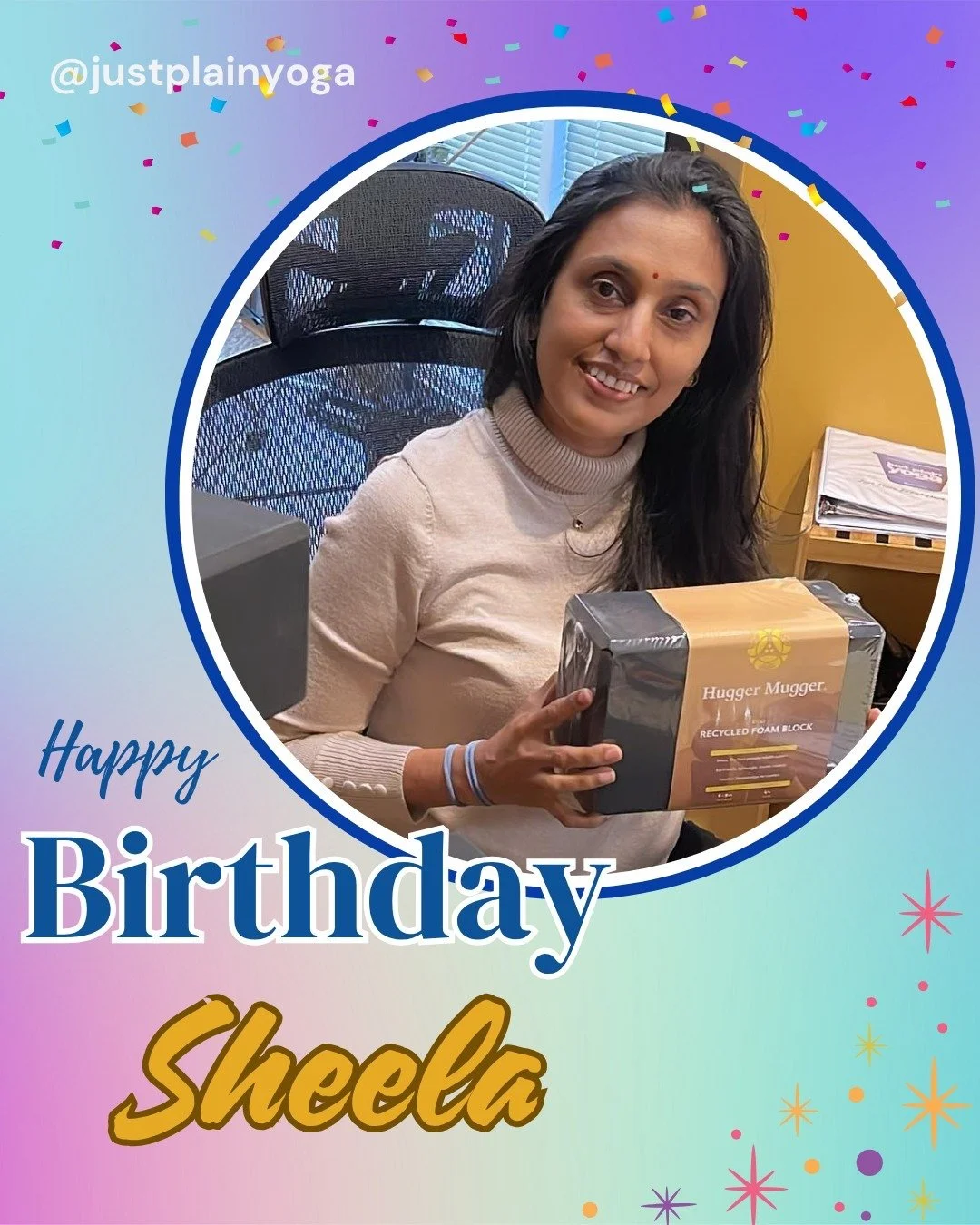 Happy Birthday, Sheela!⁠
⁠
Thank you for all you do for us!⁠