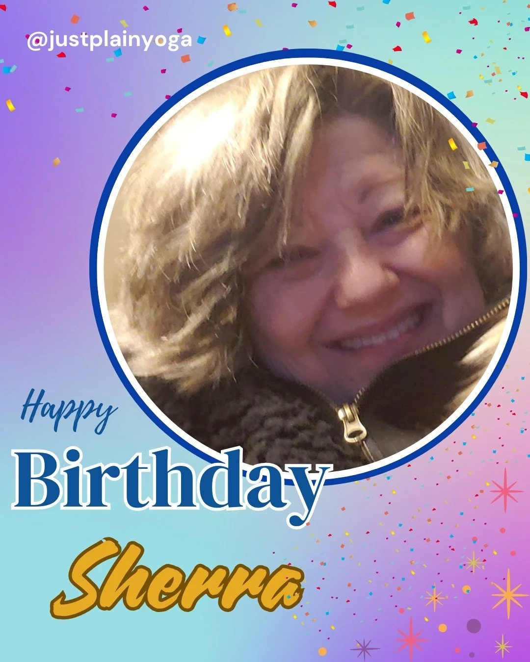 Happy Birthday Sherra!