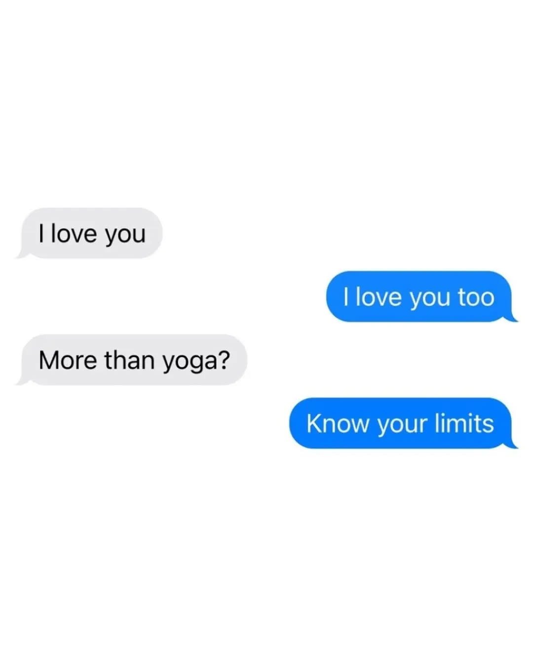 Yoga lovers, we gotta know... how would you respond?