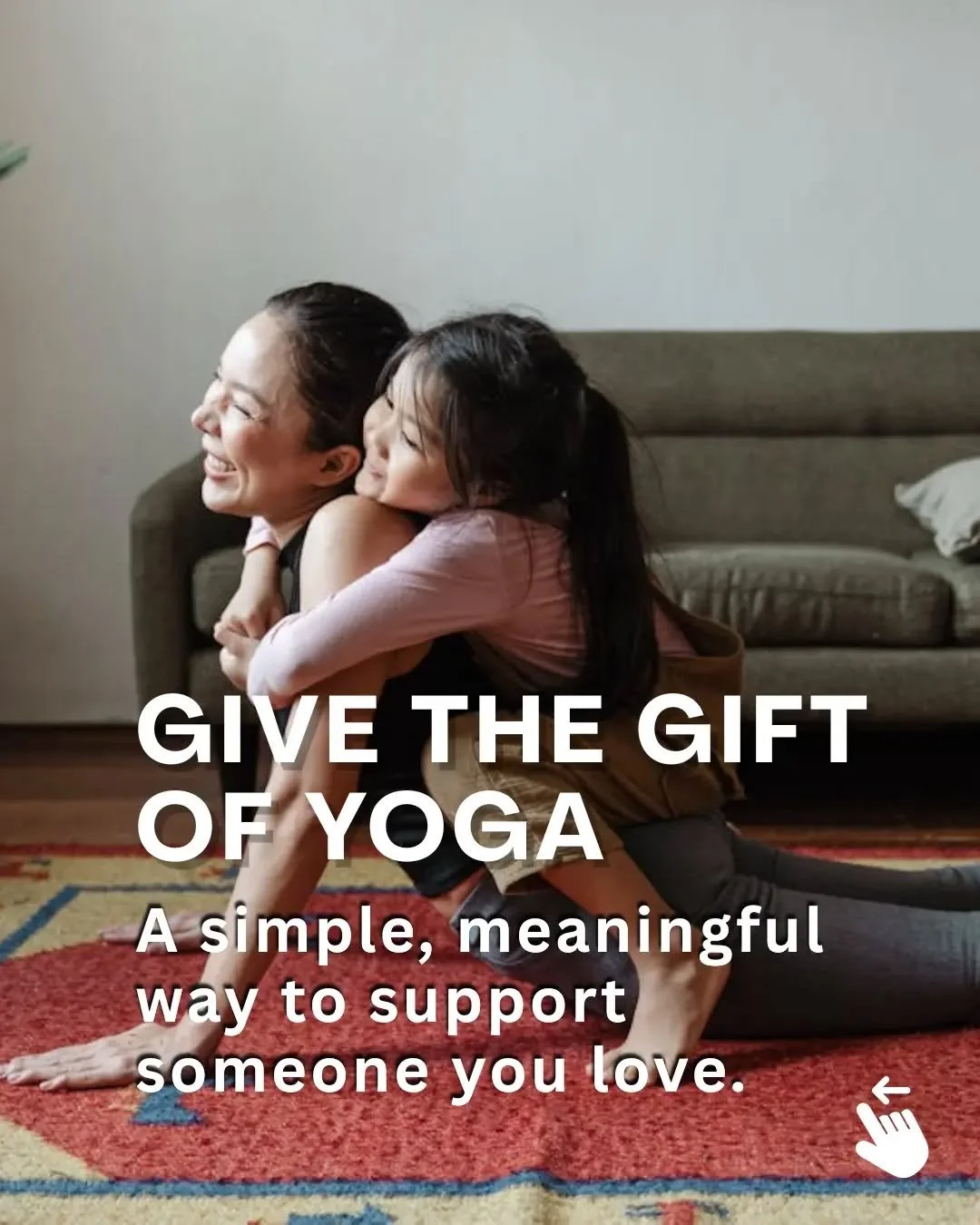 Some gifts are opened.
Others are felt.

This Mother&rsquo;s Day, give something that supports her in a deeper way, a moment to pause, breathe, move, and reconnect.

Our Just Plain Yoga gift cards are a simple, meaningful way to offer care, without a