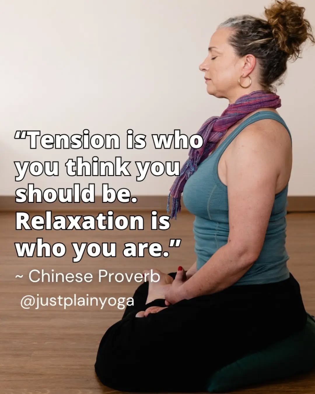 A gentle reminder to soften, breathe, and return to yourself.
