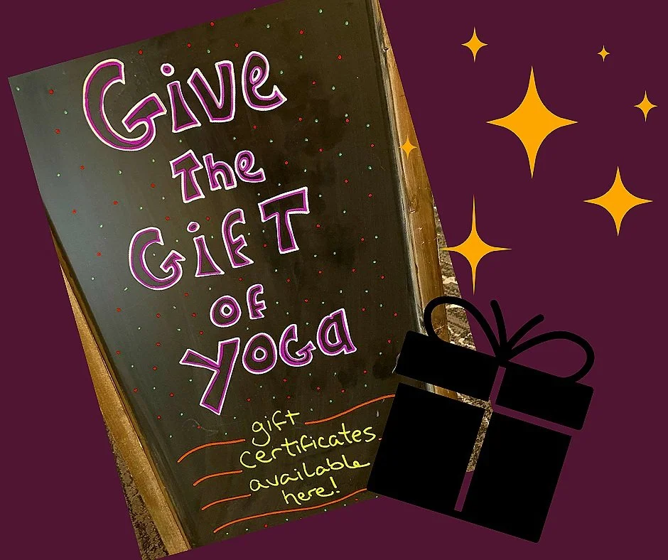 Yoga Studio Gift Cards Just Plain Yoga, Camp Hill PA