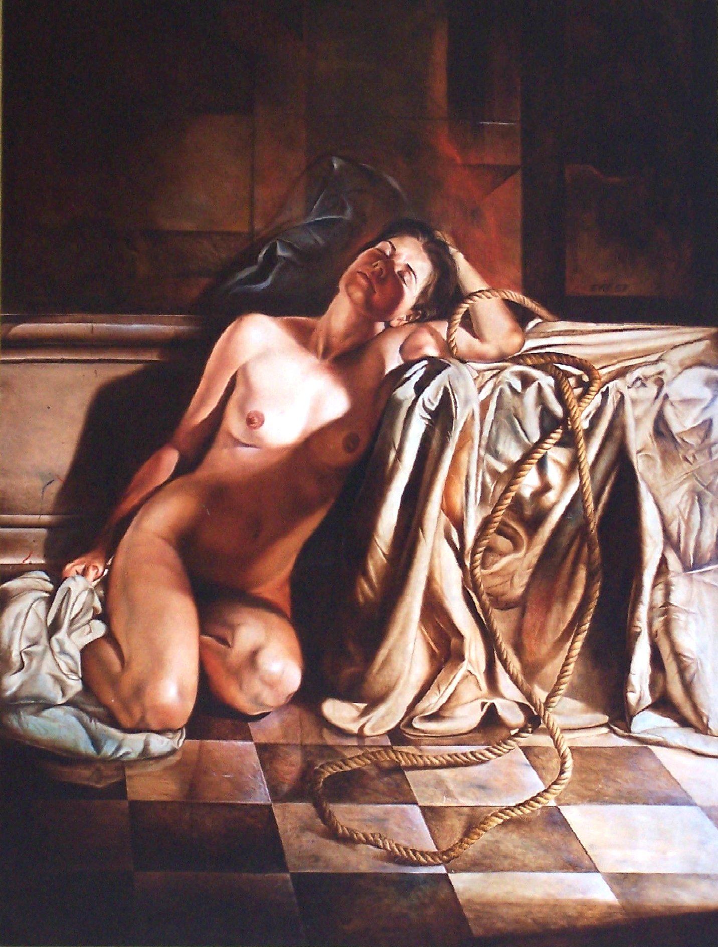 "Nombre", 48" x 78" (1983)