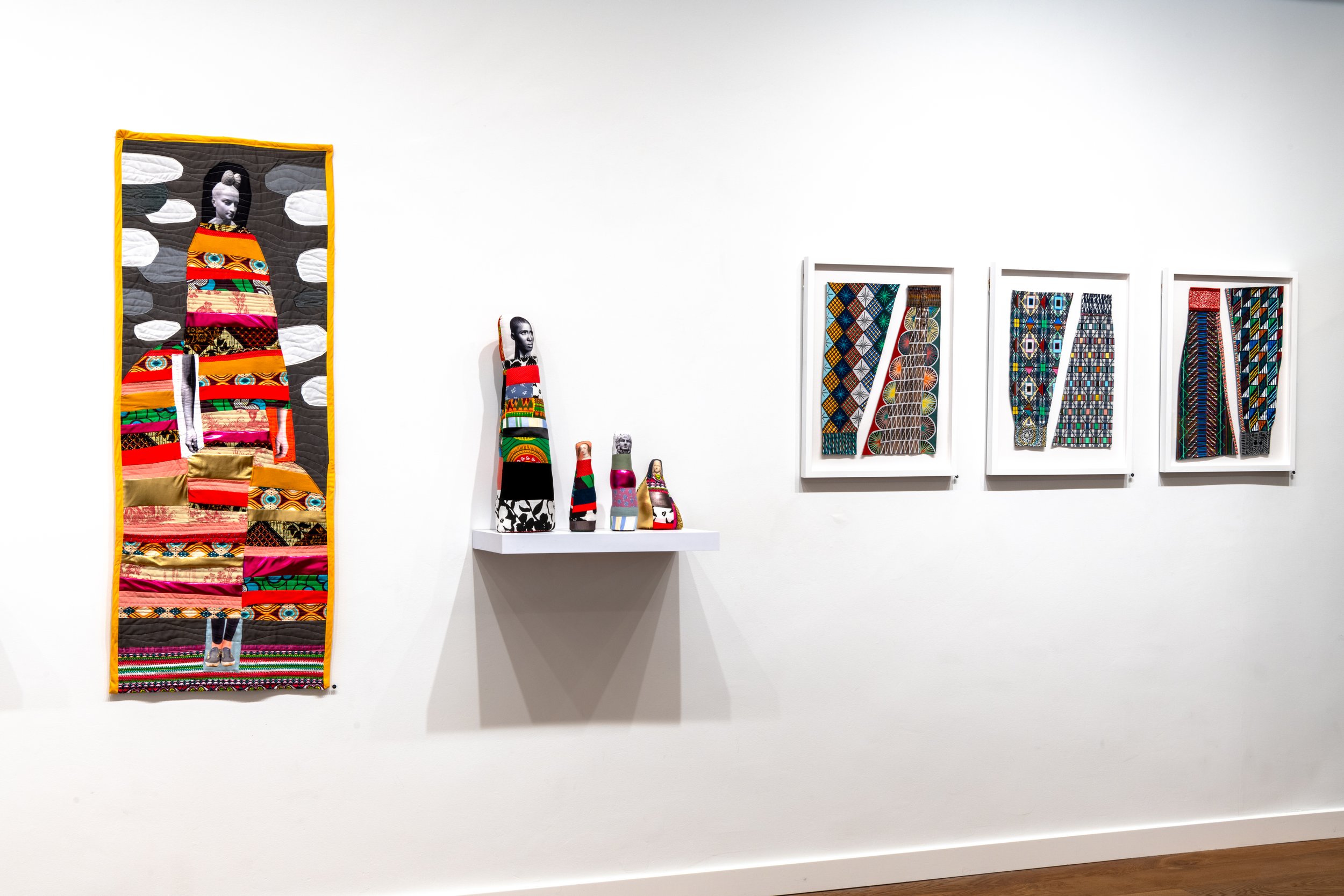 Pattern Form & Figure exhibition Installation shot: AmCE Creative Arts, Seattle 