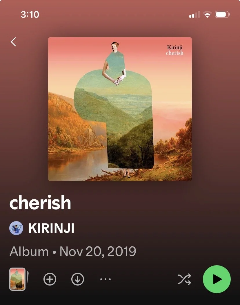 Album cover art for Kirinji, Cherish