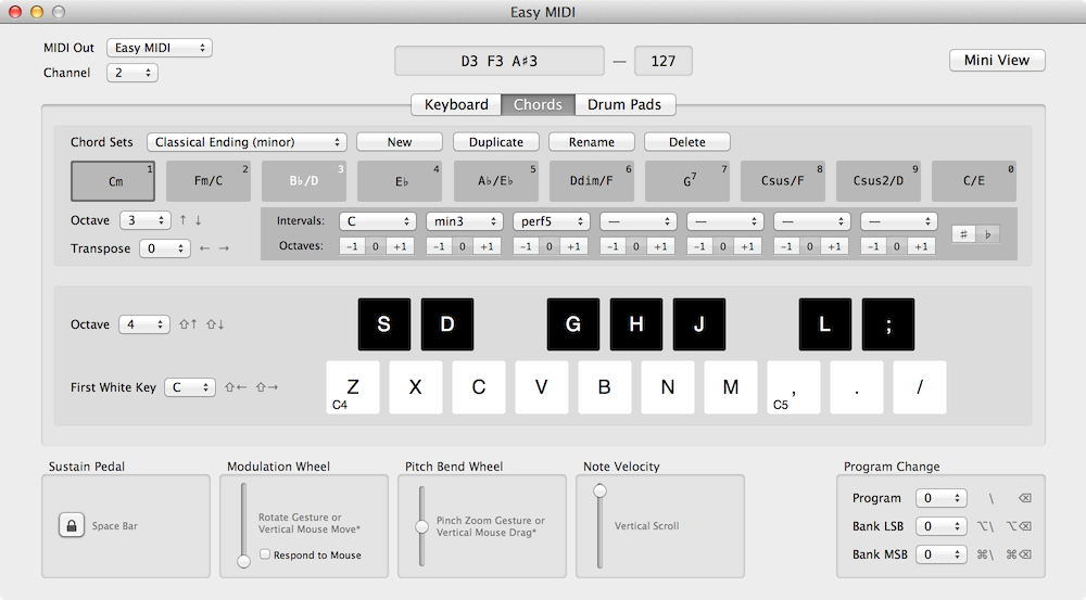 Easy MIDI — Mac MIDI Controller — Nikolozi — Artist & Engineer