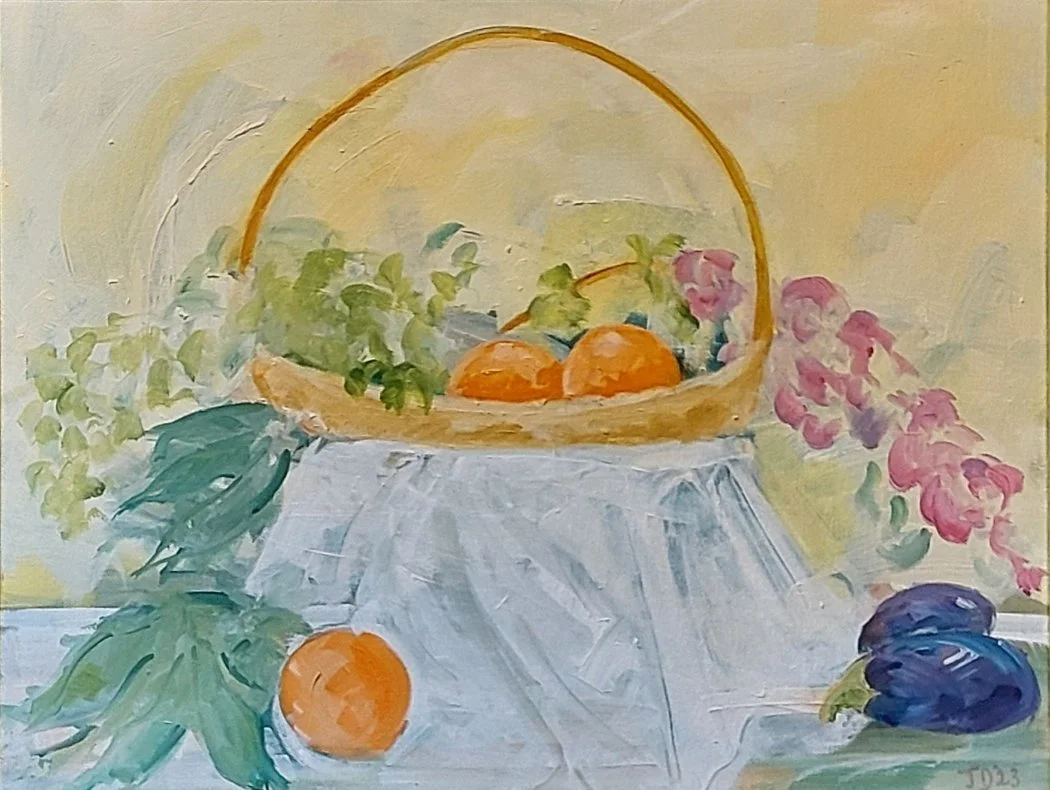 Basket and Fruit
