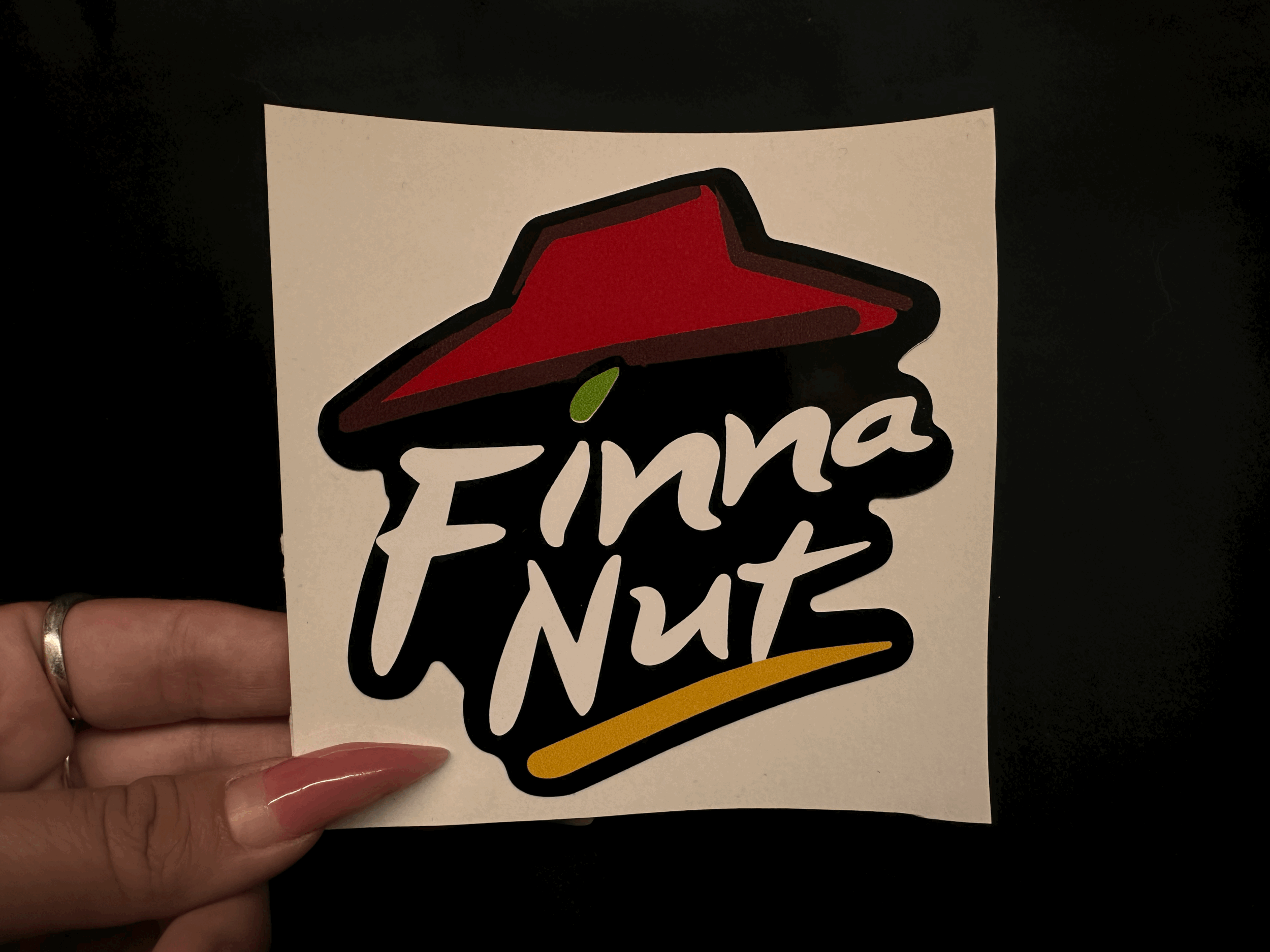 Finna Nut Decal