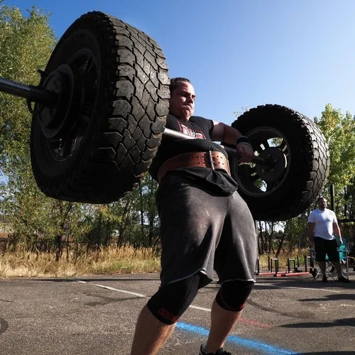 300lb axel : r/Strongman