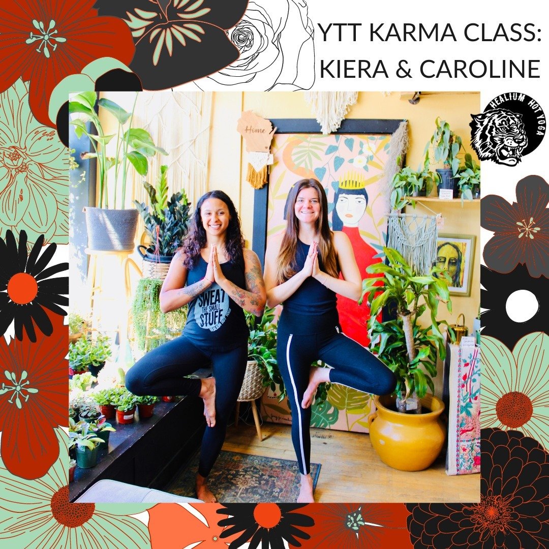 🧘YTT Karma Class🧘

Our Yoga Teacher Trainees are co-teaching Karma classes during the month of May! 

Join Kiera and Caroline on Friday May 10th from 5:45-6:45 pm for a Blossoming in Balance yoga class at Healium Hot Yoga Bay View.

Since May is th