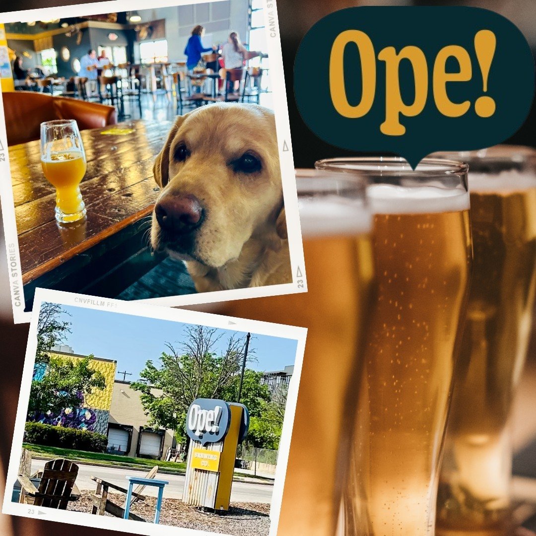 🍻Ope!🍻

We are thrilled to feature our West Allis neighbors: Ope! Brewing. Located on the same block as our Healium Hot Yoga-West Allis studio, Ope! Brewing will be celebrating their 2nd birthday in two weeks, on Saturday June 1st - Happy Birthday,