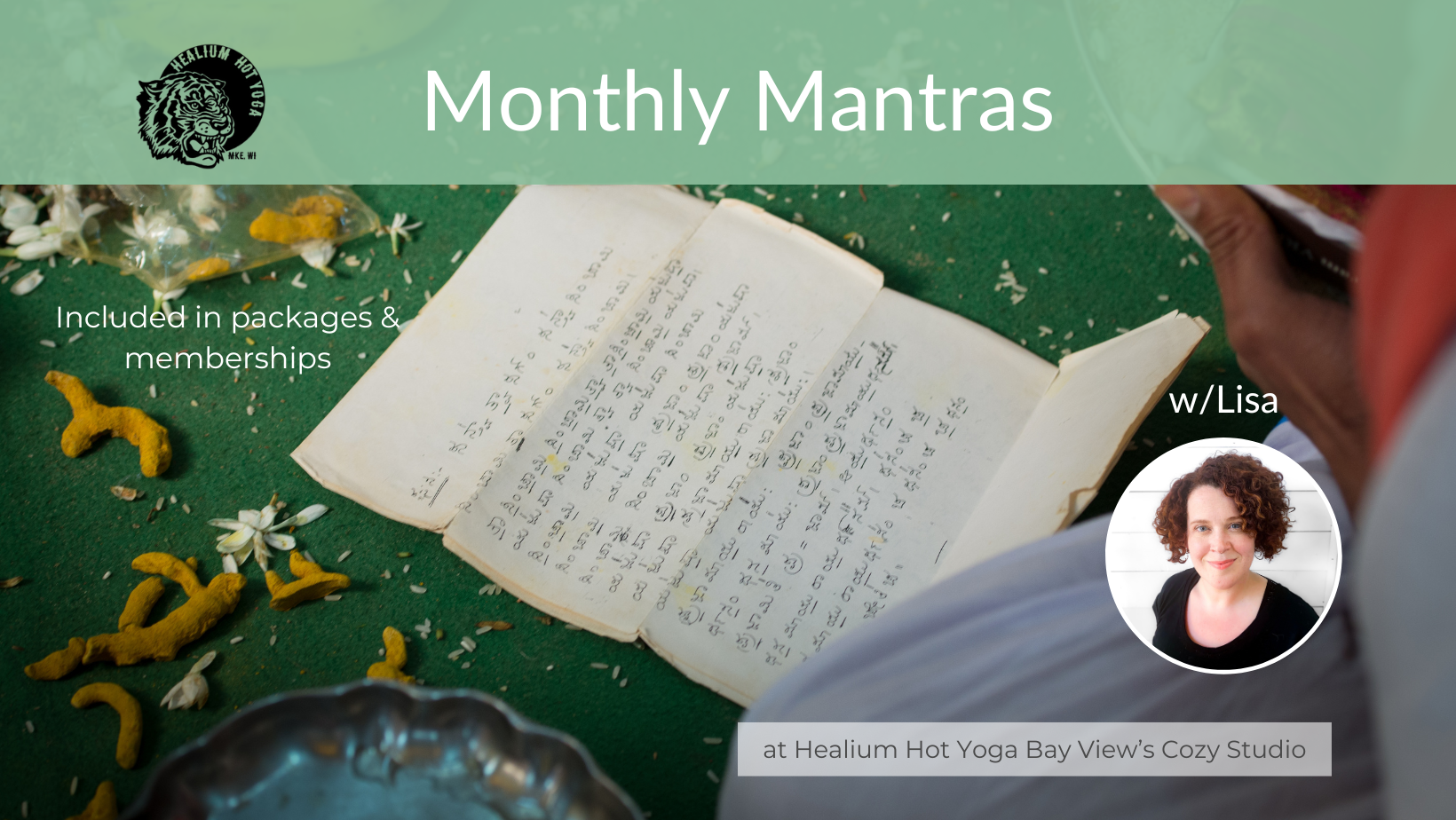 Monthly Mantras w/Lisa (October)