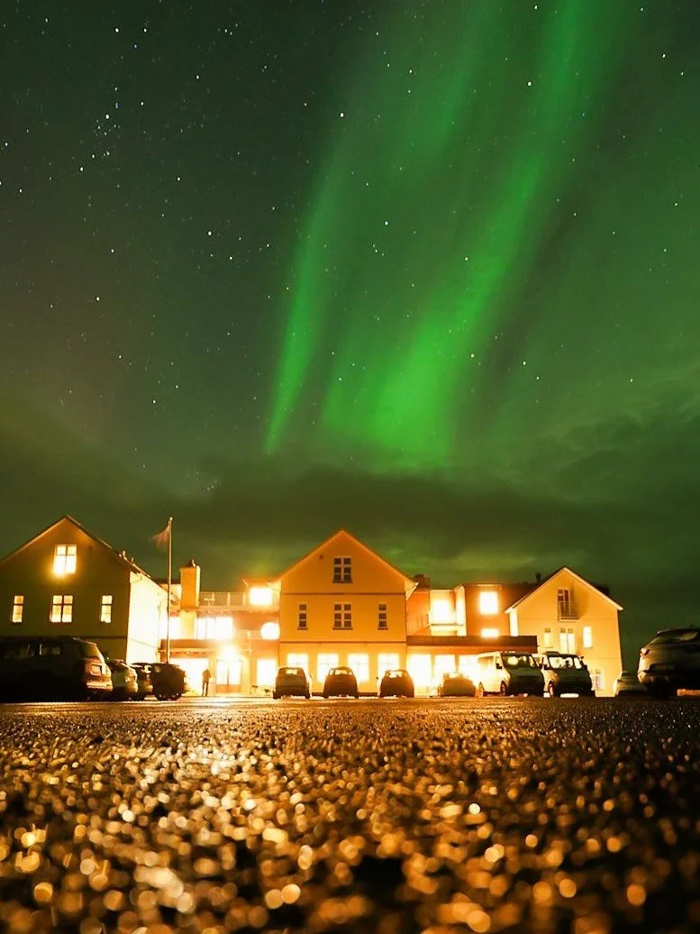 After a spectacular northern lights show last night, Healium&rsquo;s sixth day on our Iceland retreat started with a goodbye to our hotel of the last few nights (and from a seal swimming back out to sea) on the Sn&aelig;fellsnes peninsula, a stop at 