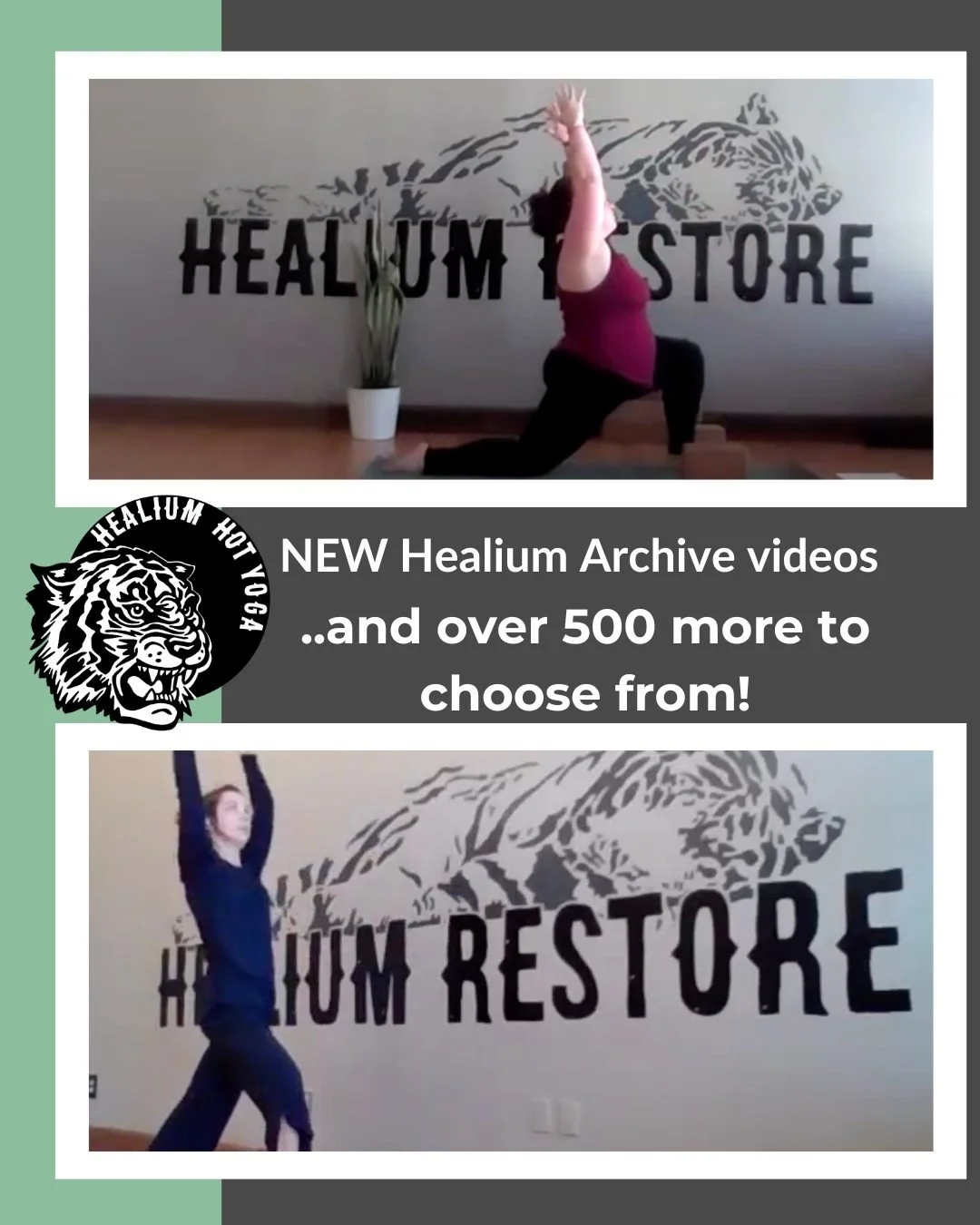 📹NEW Healium Archive videos📹

We&rsquo;ve just added new videos to Healium&rsquo;s Online Archive - 500+ videos and counting!

Join Lisa for a 45 minute Slow Yoga Flow and Senta for a 45 minute Vinyasa + Pranayama practice! 

Get unlimited access w