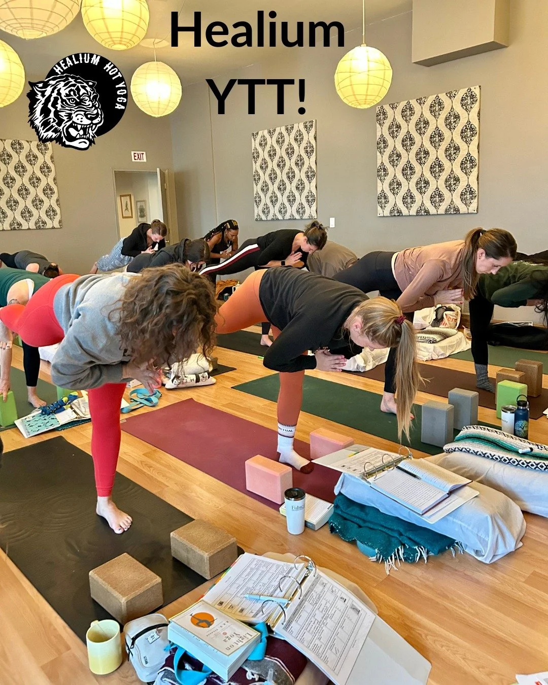 In Healium&rsquo;s Yoga Teacher Training, our students go the extra mile and review their notes while balancing in Warrior 3 🤣

Our second month together was so great! We worked standing postures (lots and lots of balancing), studied Sanskrit, pract