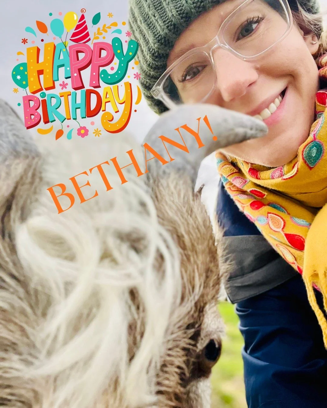 🎉Happy Birthday, Bethany!🎉

Please join us in wishing Bethany a very happy birthday today!

&ldquo;What I&rsquo;ve been up to the past year is teaching a bunch of yoga and meditation, traveling, and settling in to farm life. I&rsquo;m also about ha