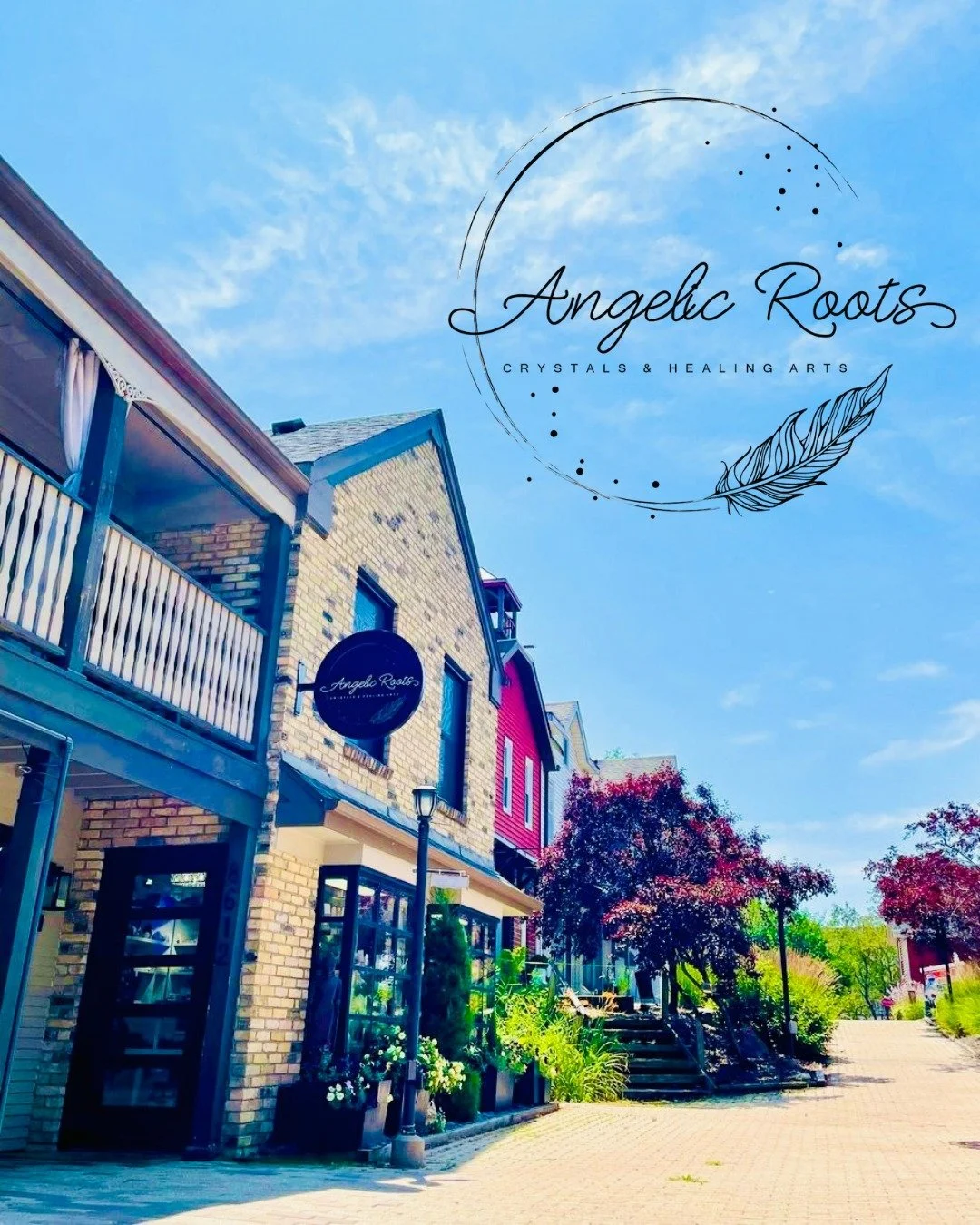 🪽Angelic Roots🪽
Crystals &amp; Healing Arts 

This week Healium is so happy to feature Angelic Roots! Located in the Oak Creek Market Place Villagd, Angelic Roots was founded in 2016 by Laurie and Djuro Rodic from a shared passion for crystals, ene