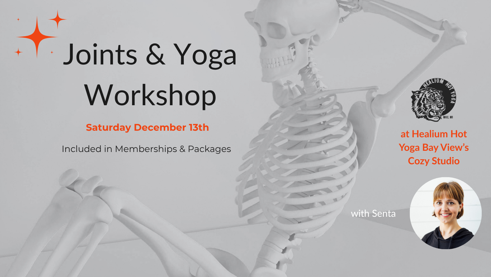 Joints &amp; Yoga Workshop w/Senta 