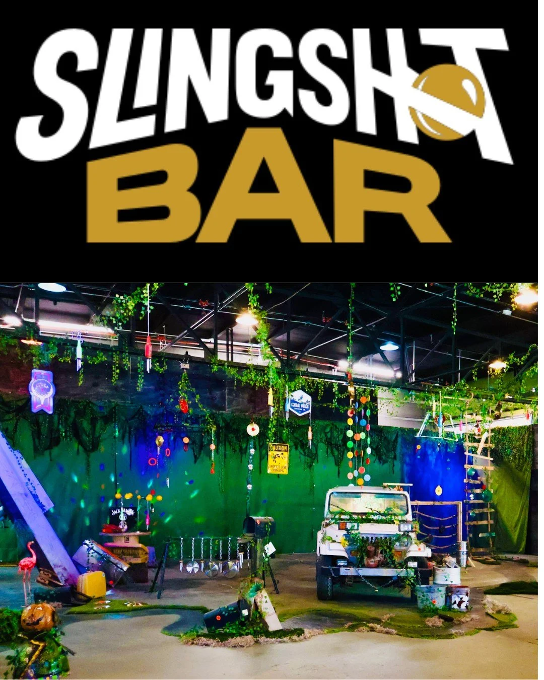 Slingshot Bar 

This week we are happy to feature Slingshot Bar, an indoor slingshot range located in West Allis just down the street from Healium West Allis, at 6325 West National Ave. It&rsquo;s operated by the Bars &amp; Rec event group that also 