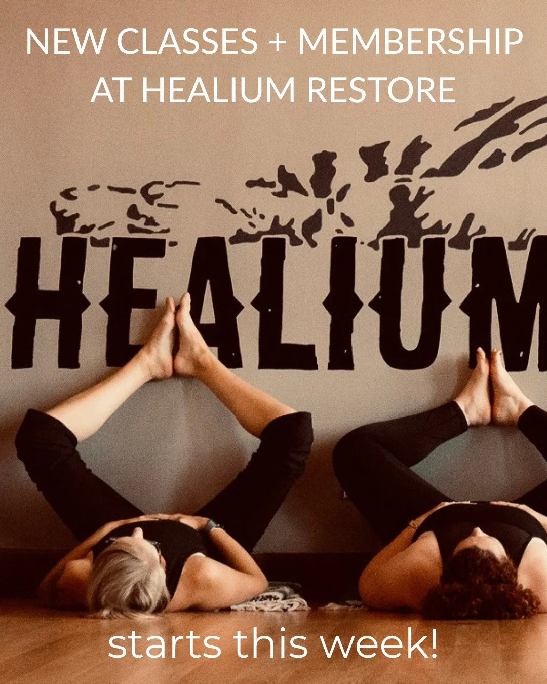 NEW Classes + Restore-Only Membership 

NEW classes at Healium Restore start this week! 
7:00am classes every weekday: Prana Flow, Rise &amp; Shine Yoga plus Rocket Flow! 

In Prana Flow, you will move your body, breath, and energy deliberately throu