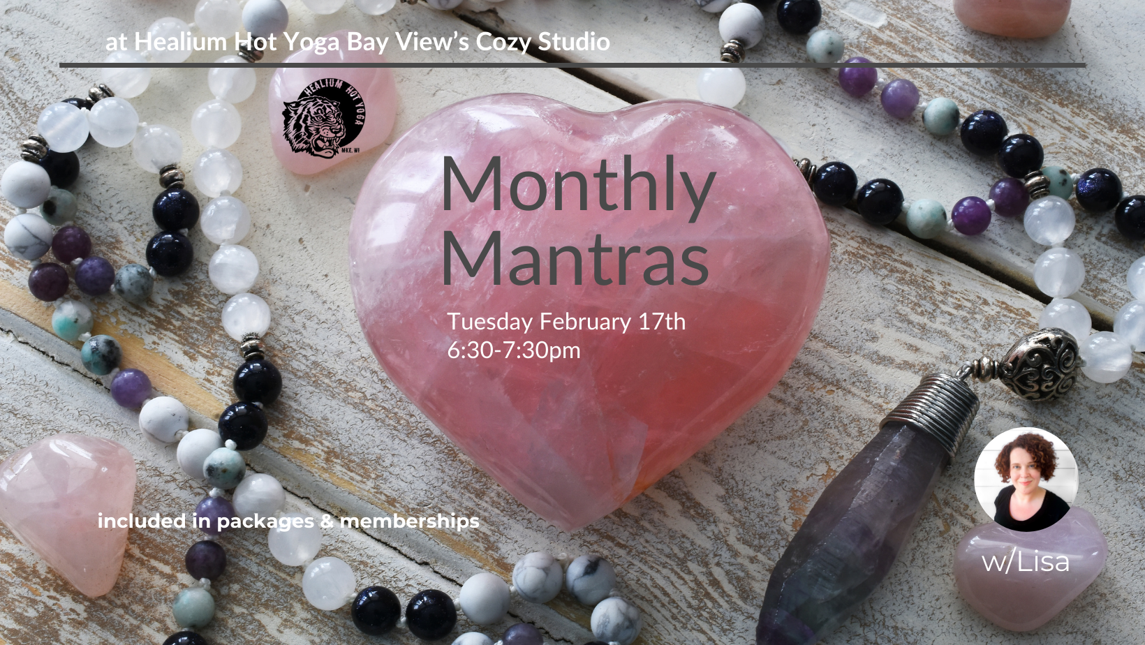 Monthly Mantras w/Lisa (February) 
