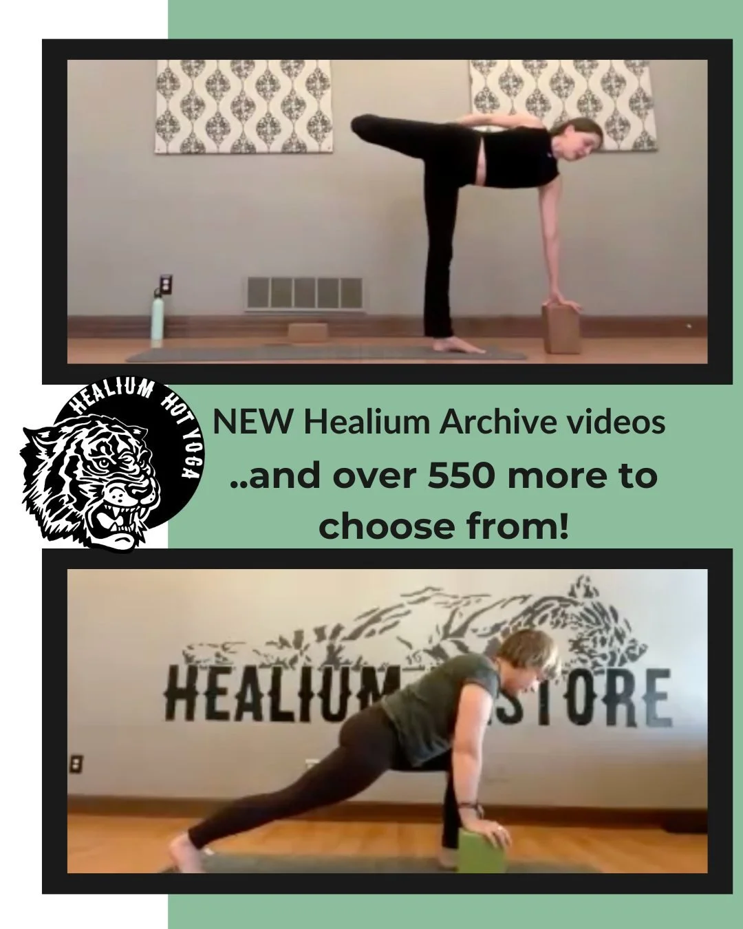 📹NEW Healium Archive videos📹

We&rsquo;ve just added new videos to Healium&rsquo;s Online Archive - 550+ videos and counting!

Join Bridget for a 40 minute Vinyasa Flow and Becky for a gentle Slow Flow that is especially good for students with hype
