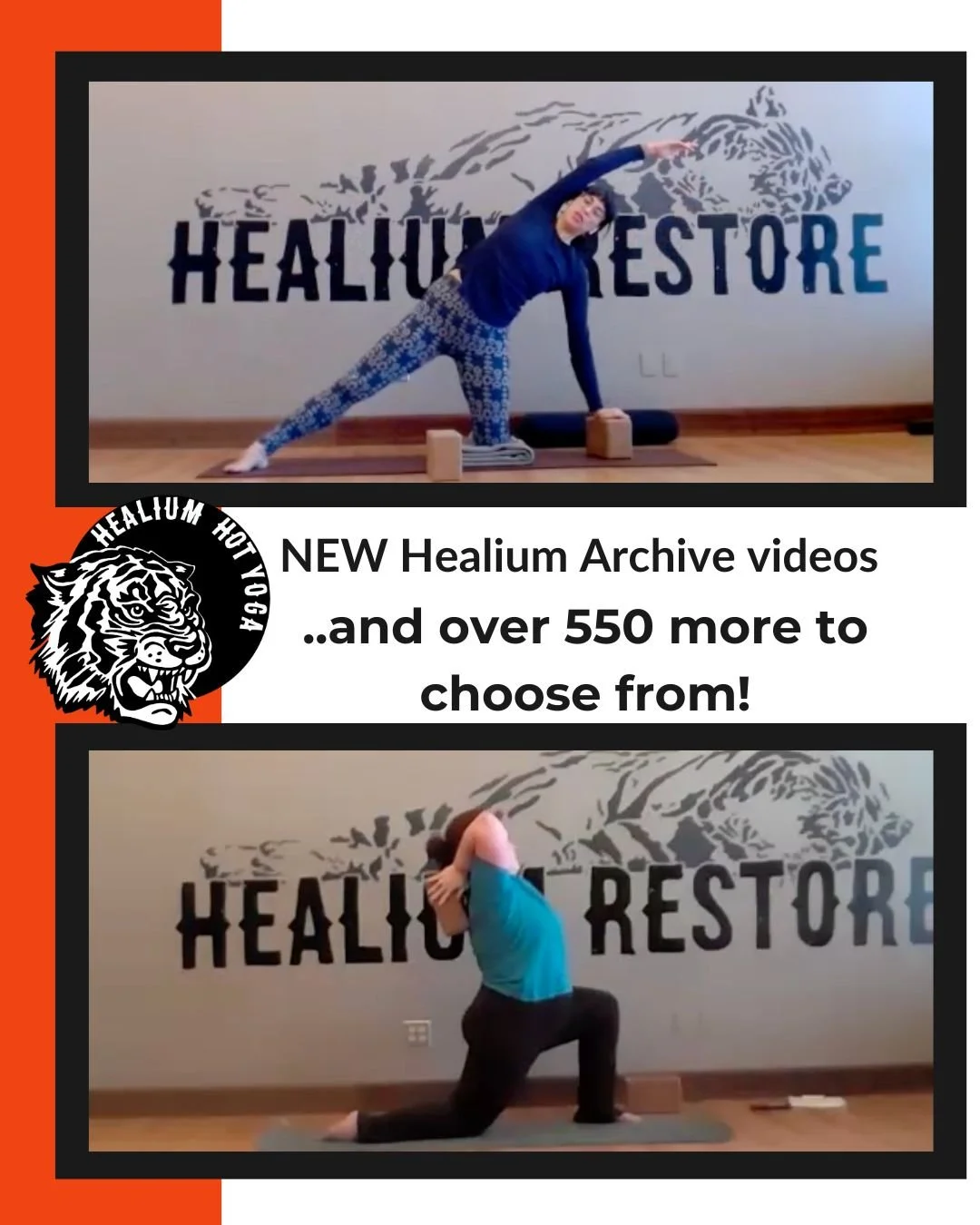 📹NEW Healium Archive videos📹

We&rsquo;ve just added new videos to Healium&rsquo;s Online Archive - 550+ videos and counting!

Join Heather for a New Moon-inspired Vinyasa Flow and Lisa for a Slow Flow that incorporates blocks throughout the practi