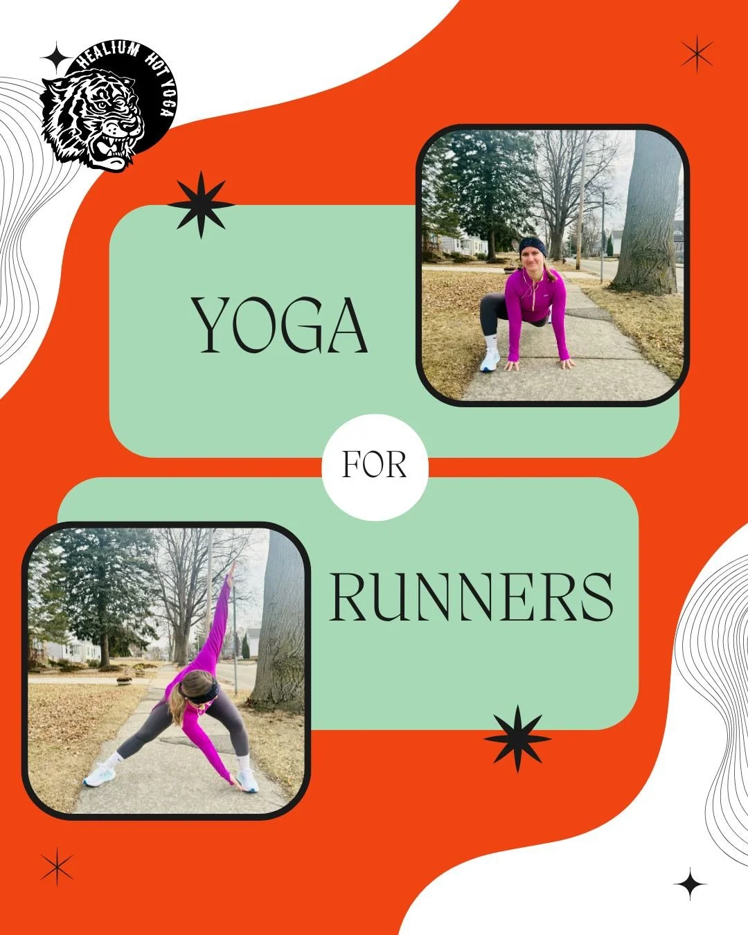 Lace up and roll out. 🏃&zwj;♀️✨

Join Sarina on Sunday, March 22 | 1:00&ndash;2:30pm at Healium Hot Yoga &mdash; Bay View for a 90-minute practice designed with runners in mind.

Training for spring miles or simply looking to move better and recover