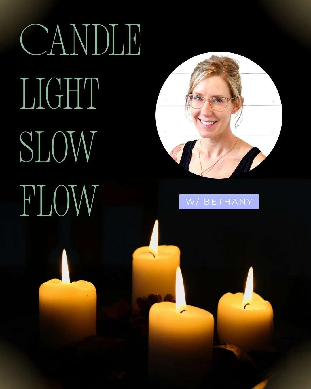 Join Bethany for a Candlelight Slow Flow TONIGHT 🕯️

📍 Healium Restore | 435 E Lincoln Ave, Milwaukee
🗓 Friday, March 20th, 2026
⏰ 6:00 &ndash; 7:15 PM

Unwind at the end of your day with a slower paced, mindful flow designed to reconnect you with