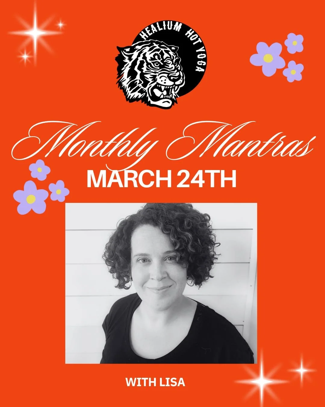 🕉️ Monthly Mantras with Lisa &mdash; March

Join Lisa for an evening of sound, movement, and meditation at Healium Hot Yoga &mdash; Bay View&rsquo;s Cozy Studio.

📍 Healium Hot Yoga &mdash; Bay View | Cozy Studio
🗓 Tuesday, March 24
⏰ 6:30 &ndash;