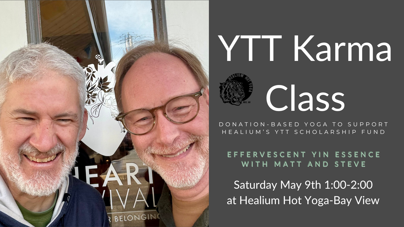 YTT Karma Class w/Matt and Steve