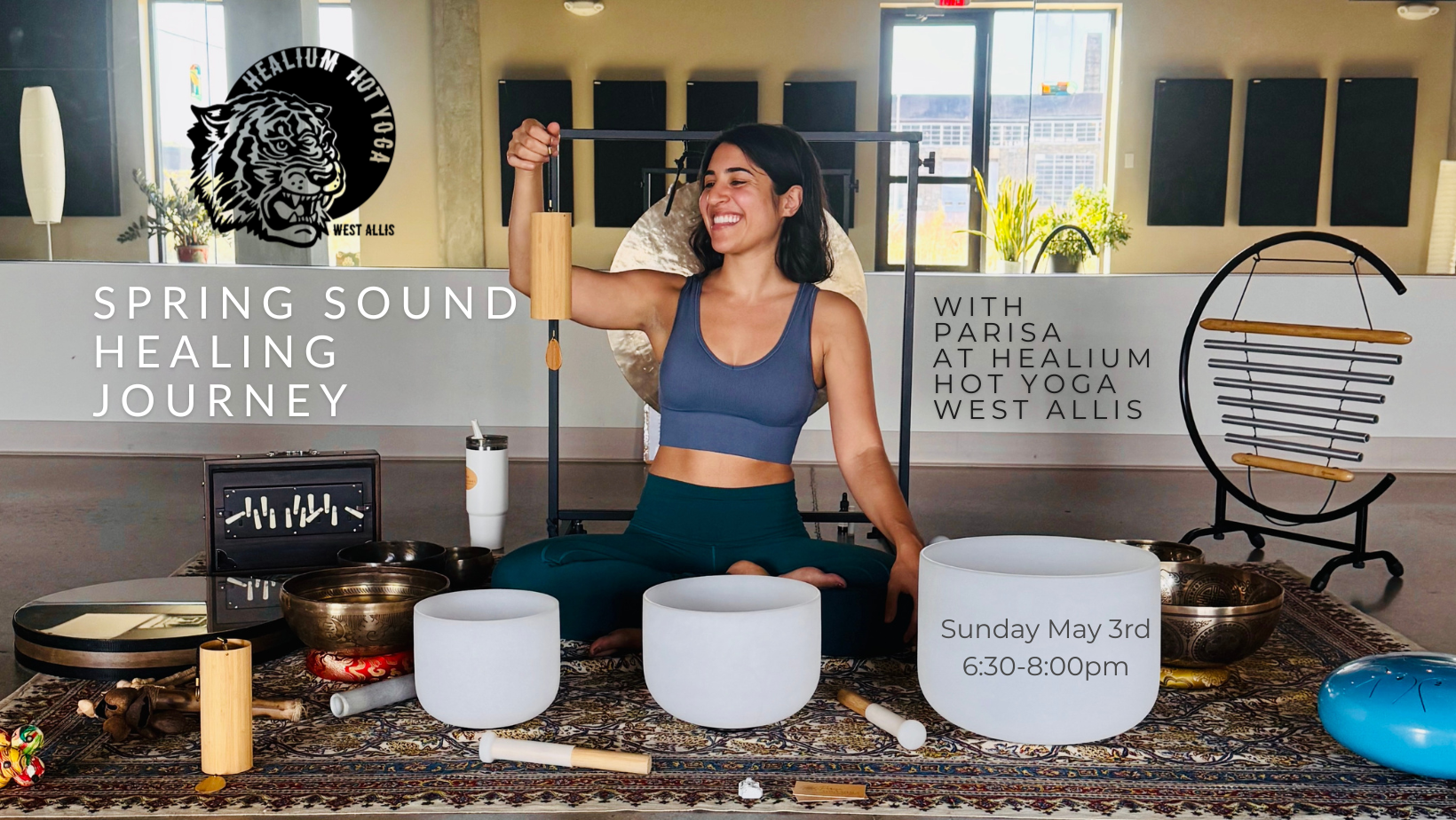 Spring Sound Healing Journey w/ Parisa&nbsp;