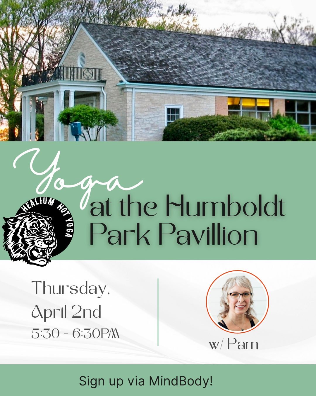 🌿 Yoga at Humboldt Park Pavilion w/ Pam THIS THURSDAY 🌿

Join us for a non-heated, all-levels vinyasa flow in the heart of Humboldt Park&mdash;move your body, breathe, and connect with community.

📍 Humboldt Park Pavilion | 3000 S Howell Ave
💫 Do